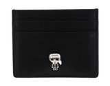 KARL LAGERFELD Patsy K / Ikonik Pin Cardholder Black KARL LAGERFELD Patsy K / Ikonik Pin Cardholder Black