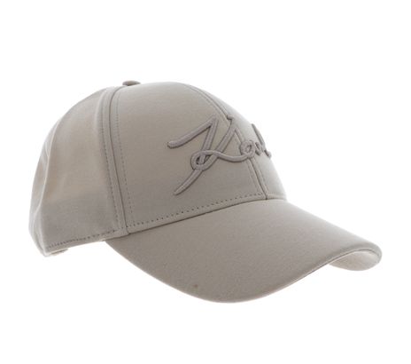 KARL LAGERFELD K / Signature Jersey Cap Hazelwood