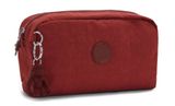 kipling Basic Gleam Pouch M Dusty Carmine kipling Basic Gleam Pouch M Dusty Carmine
