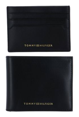 TOMMY HILFIGER GP CC Holder & Mini CC Wallet Black TOMMY HILFIGER GP CC Holder & Mini CC Wallet Black