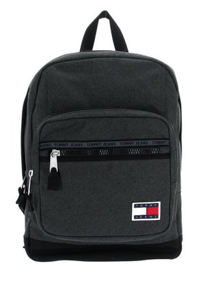 TOMMY HILFIGER TJM Casual Utility Backpack Melange Black Melange