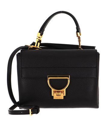 COCCINELLE Arlettis Handbag Grainy Leather Noir
