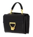 COCCINELLE Arlettis Handbag Grainy Leather Noir COCCINELLE Arlettis Handbag Grainy Leather Noir