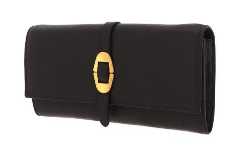 COCCINELLE Coccinelle Cosima Wallet Grained Leather Bark