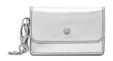 FOSSIL Valerie Card Case Silver Metallic FOSSIL Valerie Card Case Silver Metallic