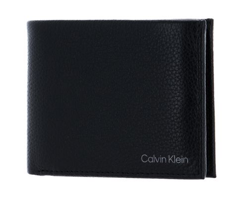 Calvin Klein Warmth RFID Trifold 10CC Wallet Coin L CK Black