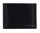 Calvin Klein Warmth RFID Trifold 10CC Wallet Coin L CK Black Calvin Klein Warmth RFID Trifold 10CC Wallet Coin L CK Black