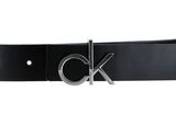 Calvin Klein Re-Lock Reversible Belt 30MM W85 Black / Black Croco Calvin Klein Re-Lock Reversible Belt 30MM W85 Black / Black Croco