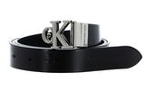 Calvin Klein CKJ Mono Hardware Reversible Belt 25MM W80 Black / Fashion Black Calvin Klein CKJ Mono Hardware Reversible Belt 25MM W80 Black / Fashion Black