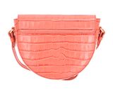 COCCINELLE Beat Croco Shiny Soft Crossover Bag Geranium COCCINELLE Beat Croco Shiny Soft Crossover Bag Geranium