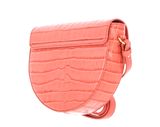 COCCINELLE Beat Croco Shiny Soft Crossover Bag Geranium COCCINELLE Beat Croco Shiny Soft Crossover Bag Geranium