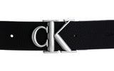 Calvin Klein CKJ Mono Hardware Reversible Belt 35MM W90 Black / Bitter Brown