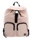 Calvin Klein CKJ Feminine Nylon Flap Backpack Pale Conch Shell