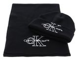 Calvin Klein CKJ Giftpack Soft Beanie + Scarf Black Calvin Klein CKJ Giftpack Soft Beanie + Scarf Black