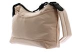Calvin Klein CKJ Feminine Nylon Shoulder Bag Pale Conch Shell
