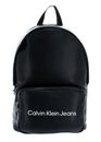 Calvin Klein CKJ Monogram Soft Campus Backpack Black