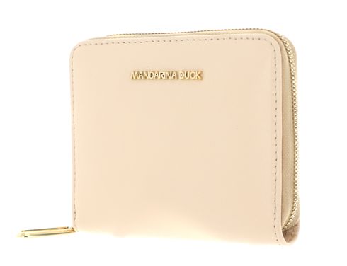 MANDARINA DUCK Luna Zip Wallet Macadamia