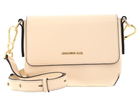 MANDARINA DUCK Luna Shoulder Bag With Flap Small Macadamia