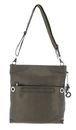 MANDARINA DUCK Mellow Leather Crossover Bag M Metal Green MANDARINA DUCK Mellow Leather Crossover Bag M Metal Green