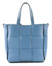 abro Leather Artemide Shopper Chessboard Small S Dreamblue