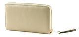 abro Leather Dalia Zip Wallet Natural