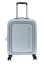 MANDARINA DUCK Logoduck + Expandable Cabin Trolley Silver