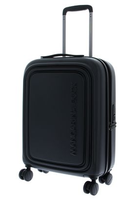 MANDARINA DUCK Logoduck + Expandable Cabin Trolley Black