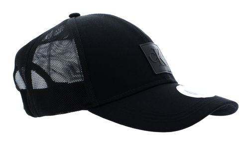 Calvin Klein CKJ Trucker High Shine Cap Black