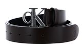 Calvin Klein CKJ Mono Hardware Belt 35MM W95 Bitter Brown