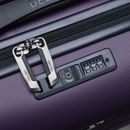 DELSEY PARIS Air Armour 4DR Cabin Trolley Slim 55 Dark Purple DELSEY PARIS Air Armour 4DR Cabin Trolley Slim 55 Dark Purple
