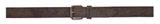 H.I.S 35mm Leather Belt W85 Dark Brown - kürzbar H.I.S 35mm Leather Belt W85 Dark Brown - kürzbar