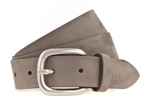 H.I.S 30mm Leather Belt W100 Taupe