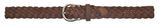 H.I.S 40mm Woven Leather Belt W80 Camel H.I.S 40mm Woven Leather Belt W80 Camel