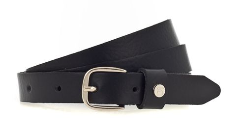 H.I.S 20mm Leather Belt W105 Black