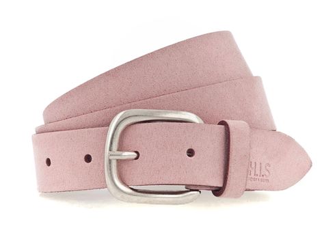 H.I.S 30mm Leather Belt W75 Rose