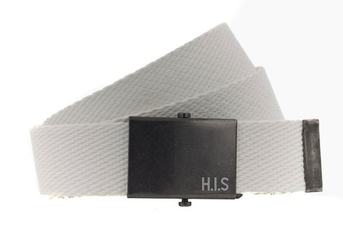 H.I.S Tape Belt W95 White