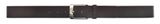 H.I.S 40mm Men's Leather Belt W110 Dark Brown - shortenable H.I.S 40mm Men's Leather Belt W110 Dark Brown - shortenable