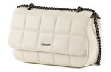 DKNY Queenie MD Shoulder Bag White / Black DKNY Queenie MD Shoulder Bag White / Black