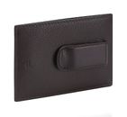 PORSCHE DESIGN Business Cardholder 2 With Money Clip Dark Brown