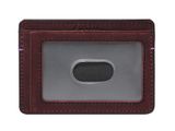 FOSSIL Bronson Card Case Eggplant FOSSIL Bronson Card Case Eggplant