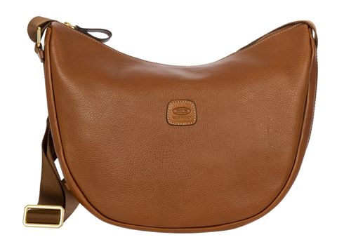 BRIC'S Life Pelle Small Half-Moon Bag Luna Leather