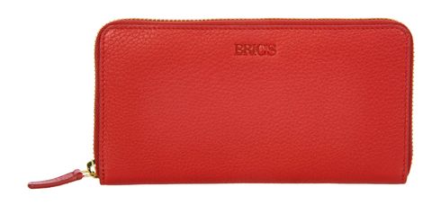 BRIC'S Marmolada Zip-Around Purse Red