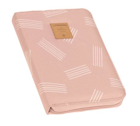 Lässig Casual Document Pouch Soft Stripes Rose