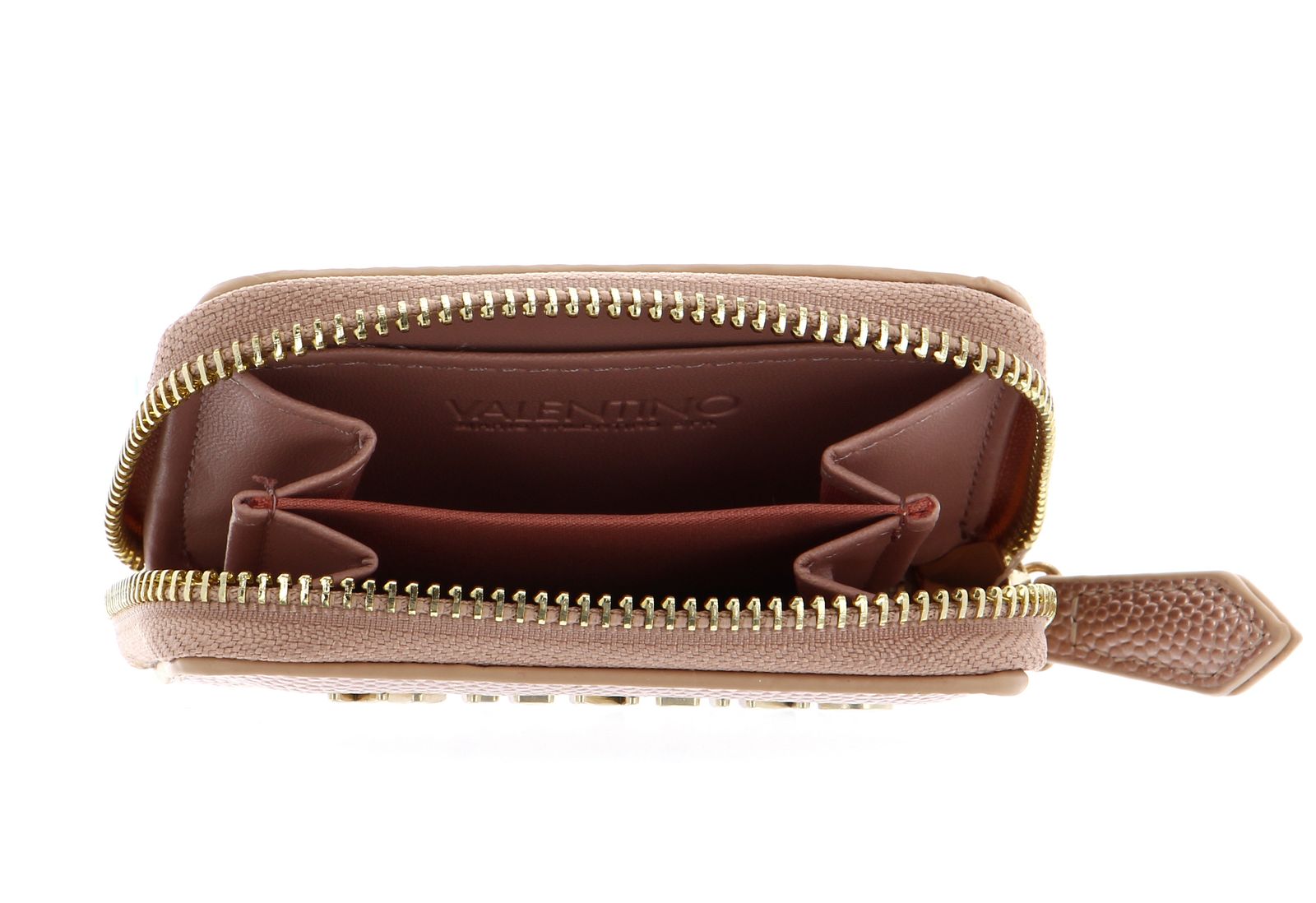 VALENTINO Divina SA Zip Around Wallet XS Cipria