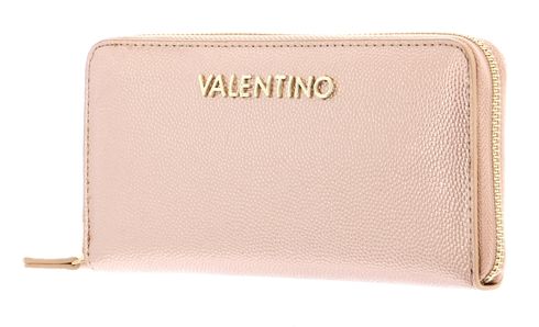 VALENTINO Divina Zip Around Wallet Oro Rosa