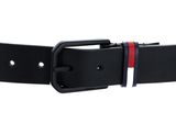 TOMMY HILFIGER TJM Belts Flag Belt 3.5 W95 Black TOMMY HILFIGER TJM Belts Flag Belt 3.5 W95 Black