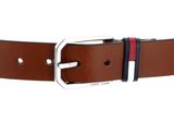 TOMMY HILFIGER TJM Belts Flag Belt 3.5 W95 Natural Cognac TOMMY HILFIGER TJM Belts Flag Belt 3.5 W95 Natural Cognac