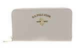 U.S. POLO ASSN. Stanford Zip Around Wallet Cream-White U.S. POLO ASSN. Stanford Zip Around Wallet Cream-White