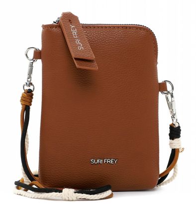 SURI FREY Caly Phone Bag Cognac