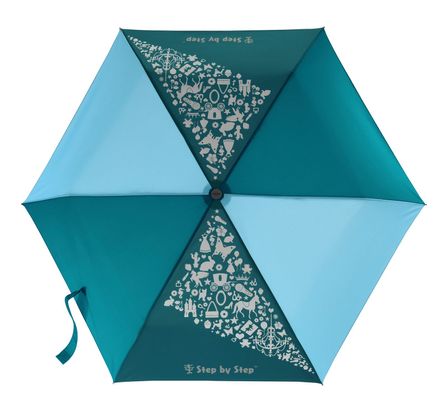 Step by Step Magic Rain Effect Umbrella Petrol